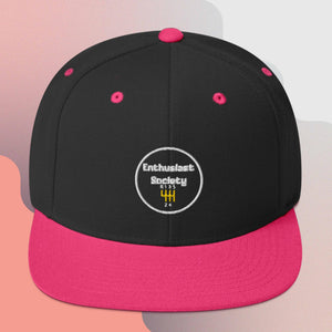 Enthusiast Society logo snapback hat