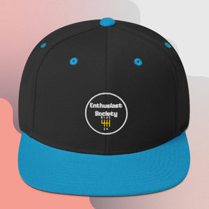 Enthusiast Society logo snapback hat