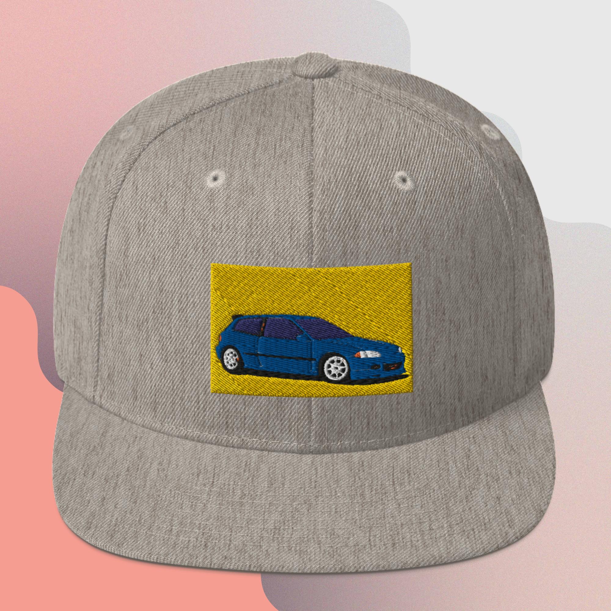 Enthusiast Society Honda JDM snapback hat