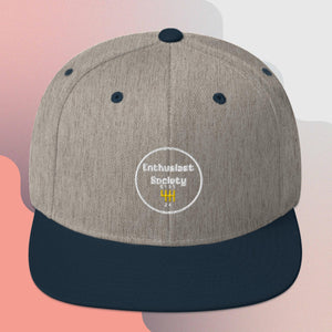 Enthusiast Society logo snapback hat