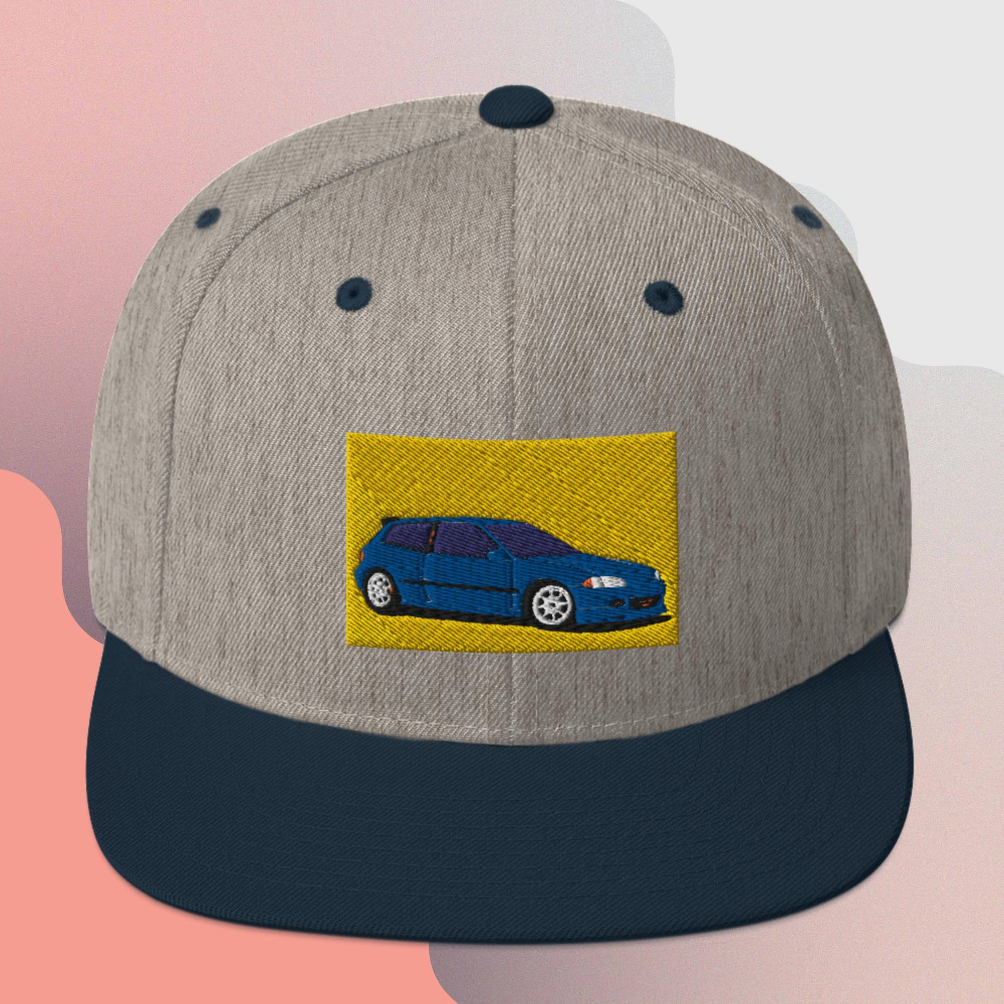 Enthusiast Society Honda JDM snapback hat