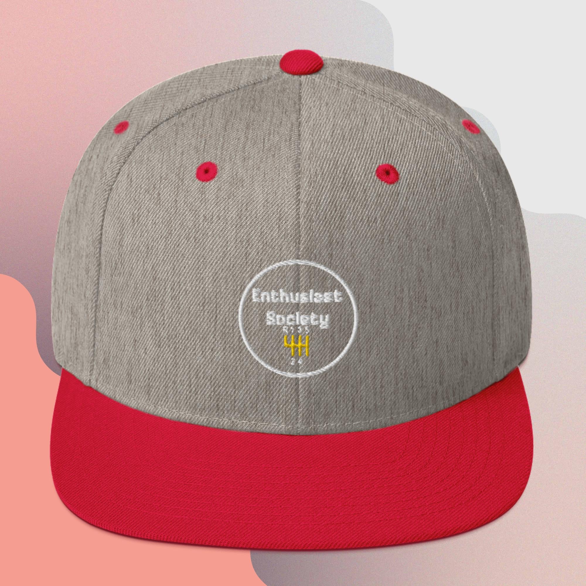 Enthusiast Society logo snapback hat