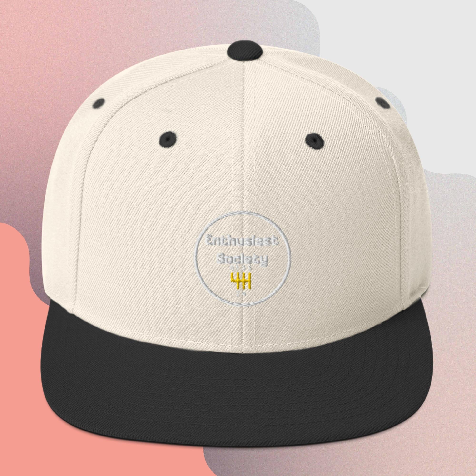 Enthusiast Society logo snapback hat