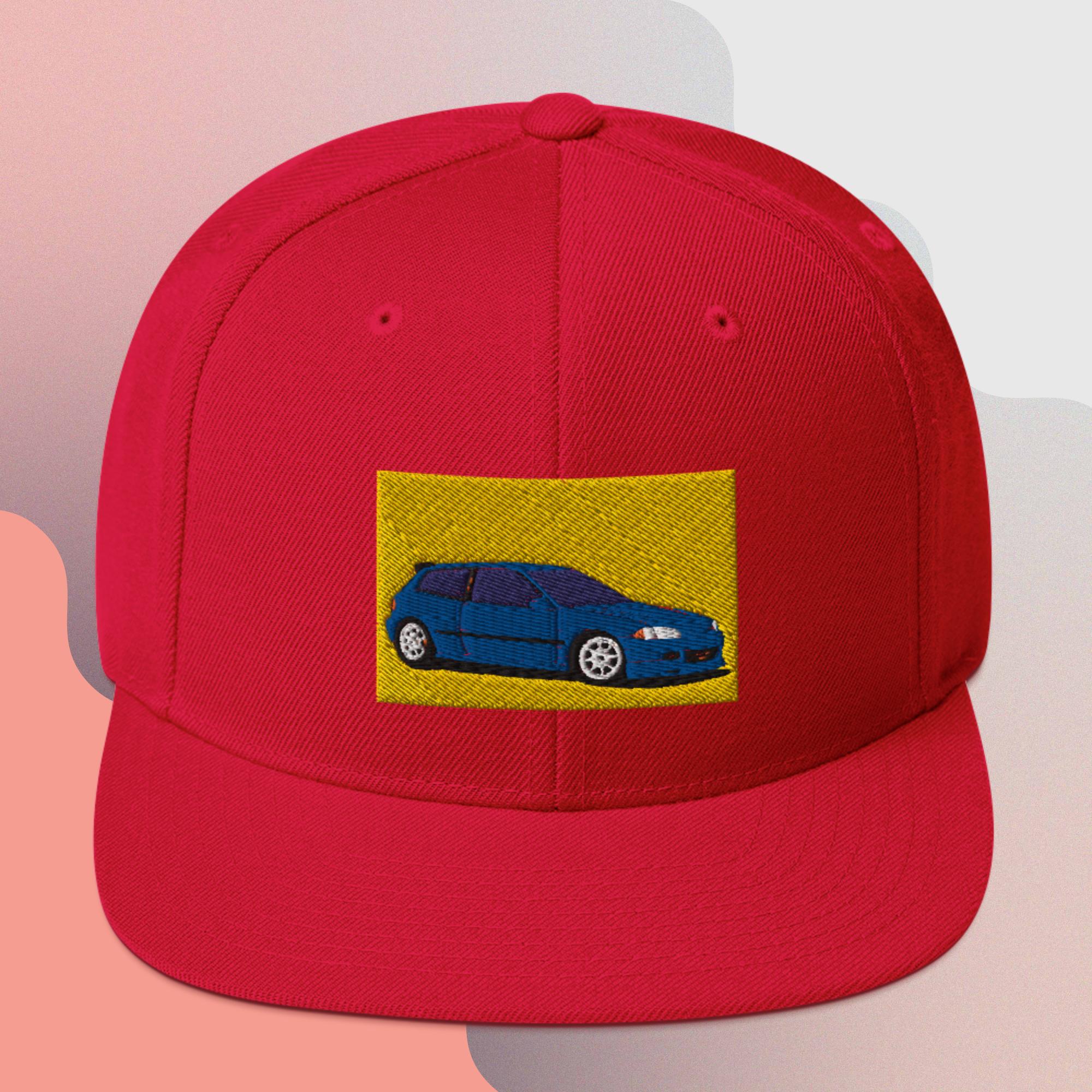 Enthusiast Society Honda JDM snapback hat