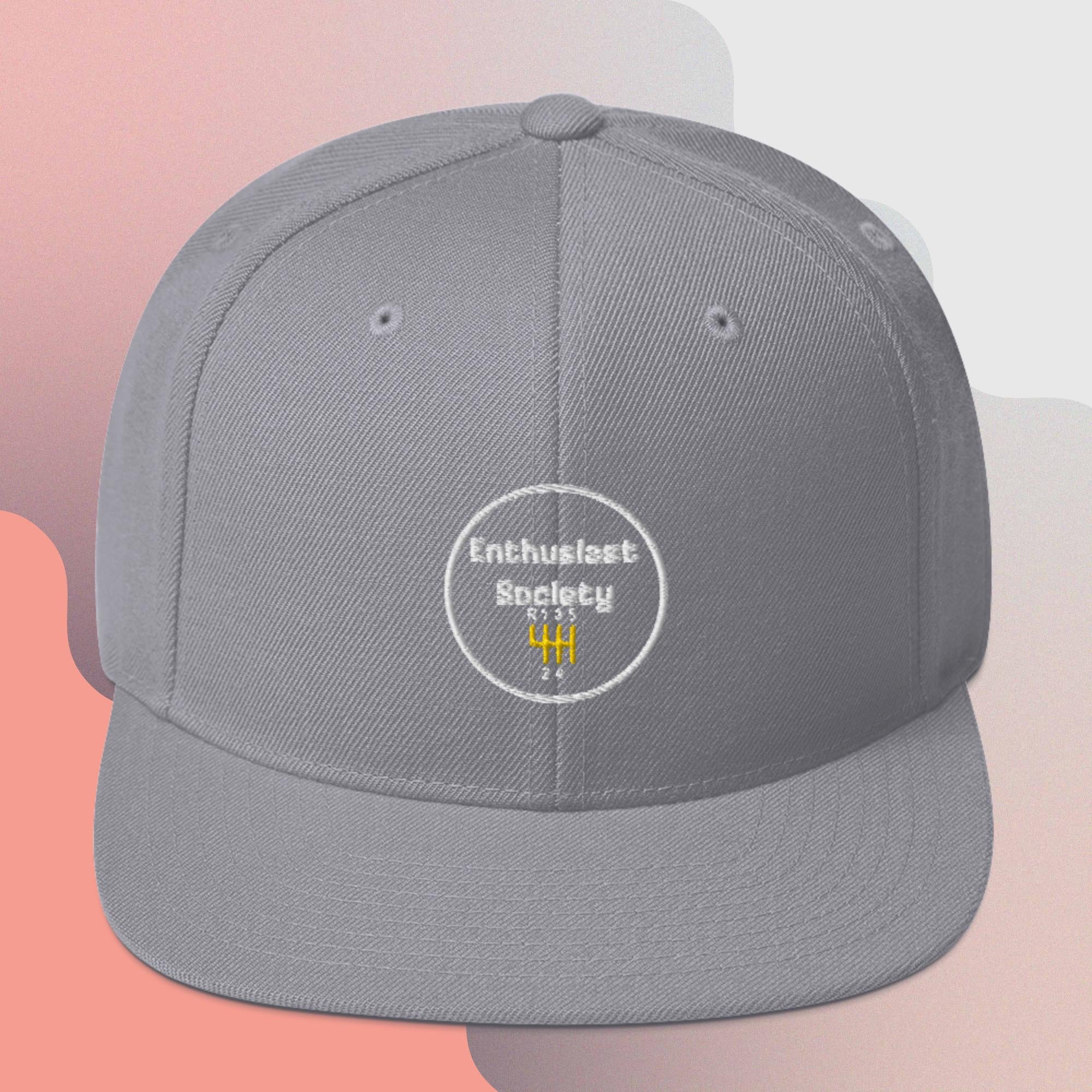 Enthusiast Society logo snapback hat