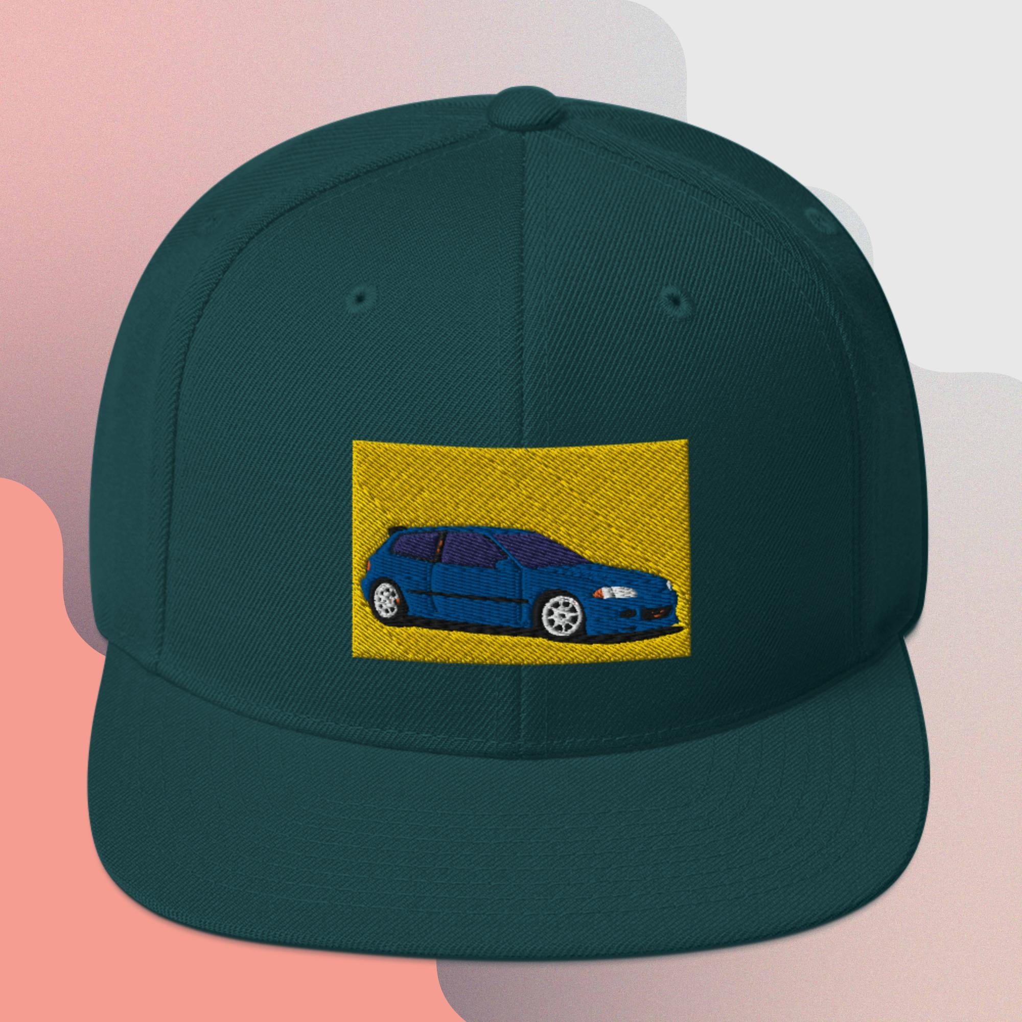 Enthusiast Society Honda JDM snapback hat