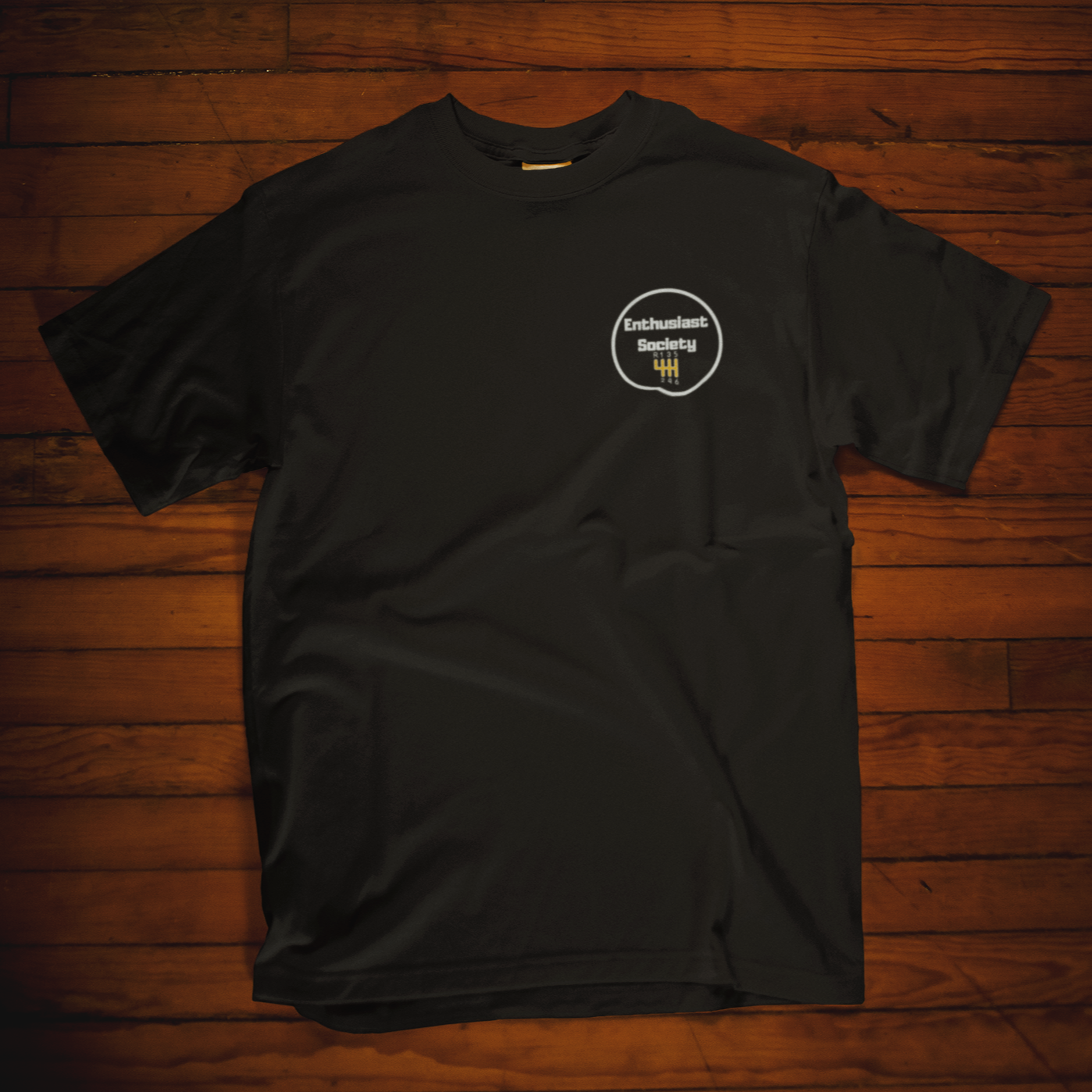 Enthusiast Society logo t-shirt