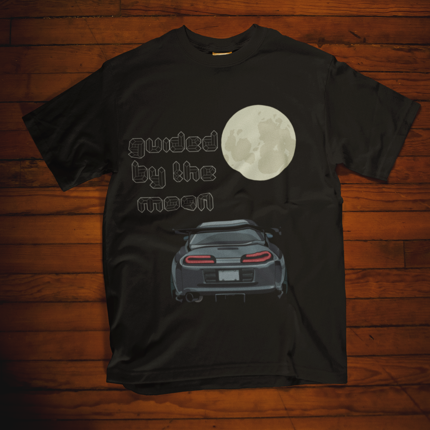 Guided by the moon t-shirt